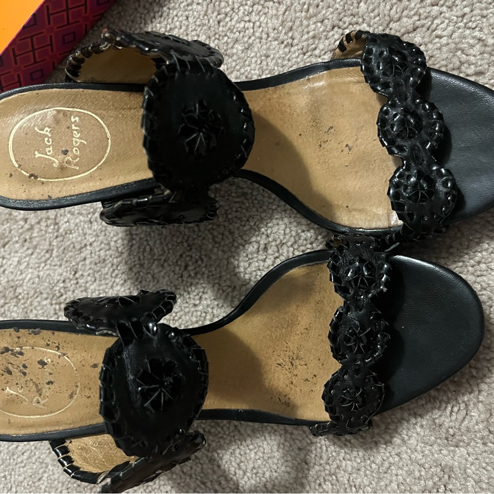 Jack Rogers Women's Black Sandals